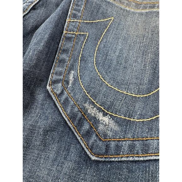 True Religion Jeans Men's Size 42 Slim Fit Wear On Back Pocket - Picture 7 of 7